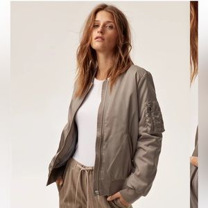 Sold-Aritzia Gilman Bomber Jacket